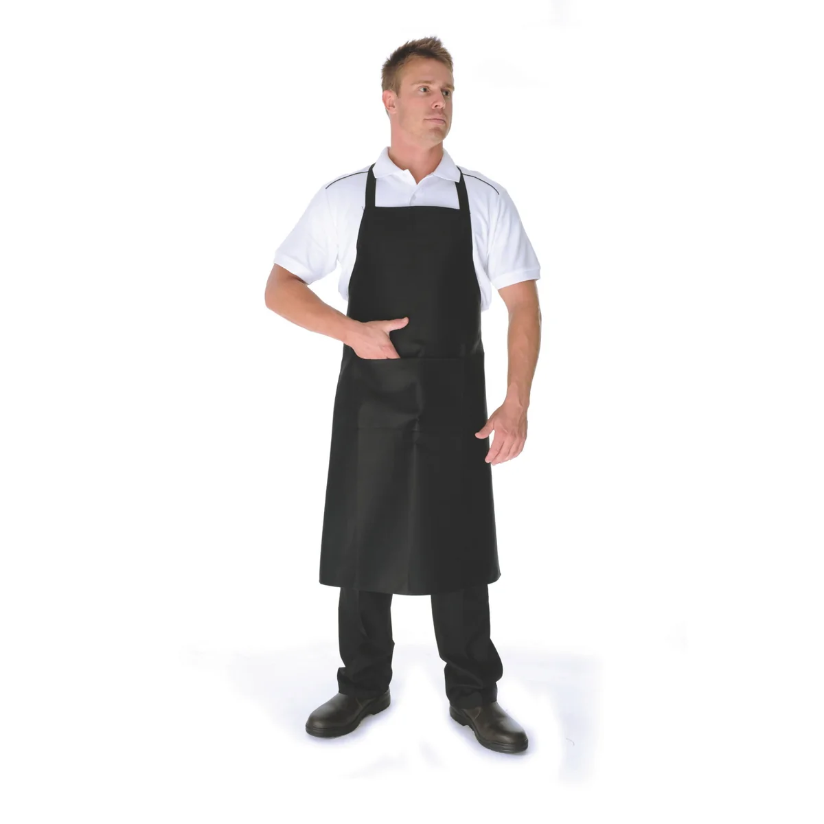 DNC P/C Full Bib Apron No Pocket | 2512