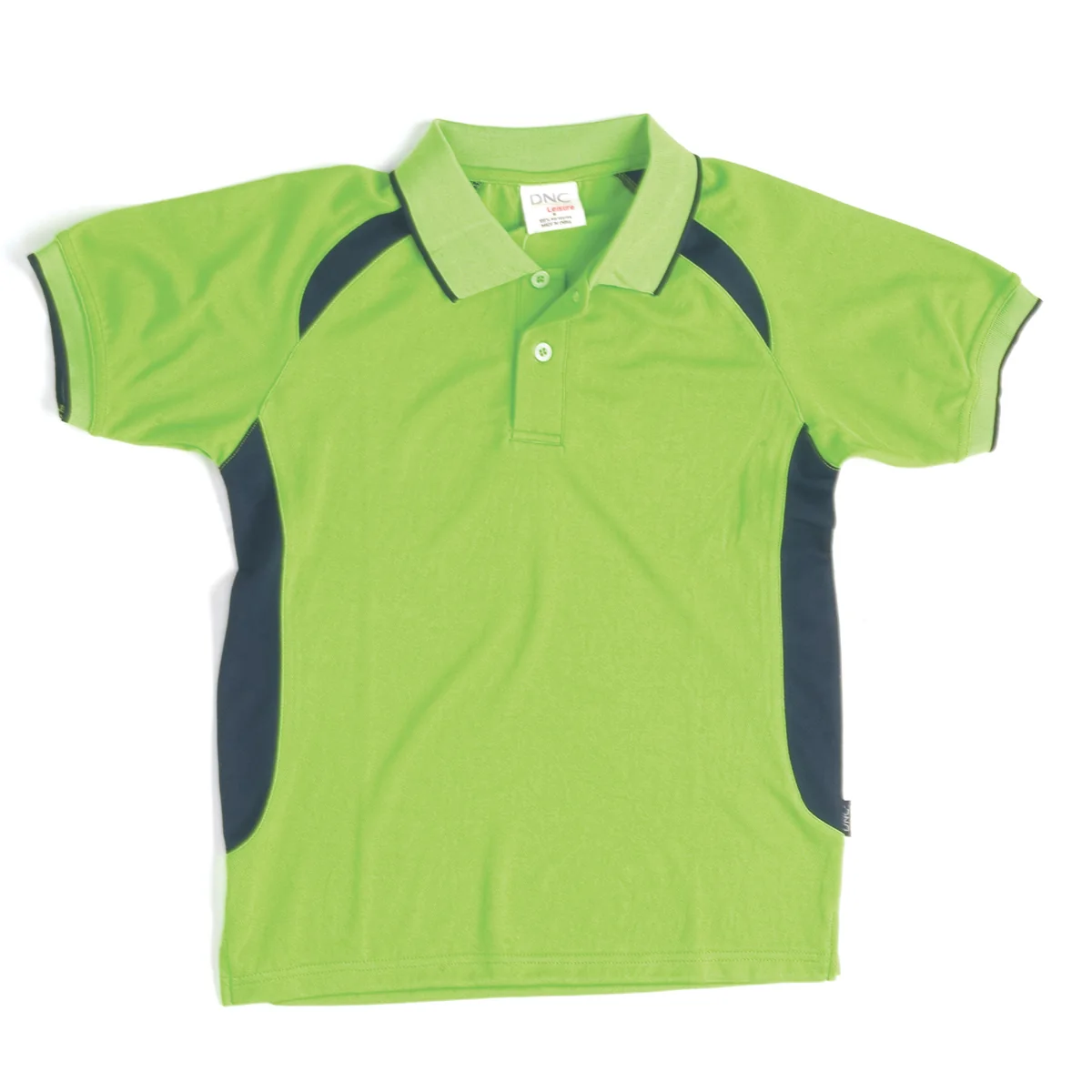DNC Adults Air Flow Contrast Raglan Mesh Polo | 5262
